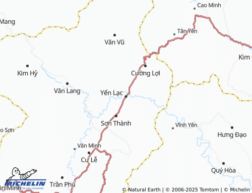 MICHELIN-Landkarte Yến Lạc - ViaMichelin