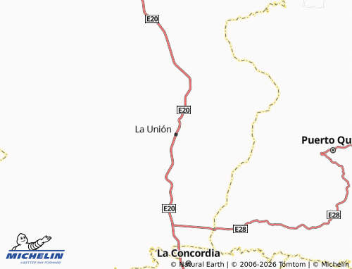 MICHELIN La Unión map - ViaMichelin