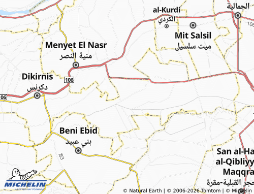 Mapa MICHELIN Hamadah - ViaMichelin