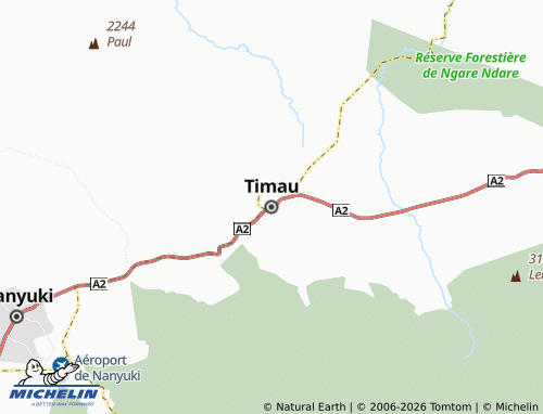 MICHELIN Timau map - ViaMichelin