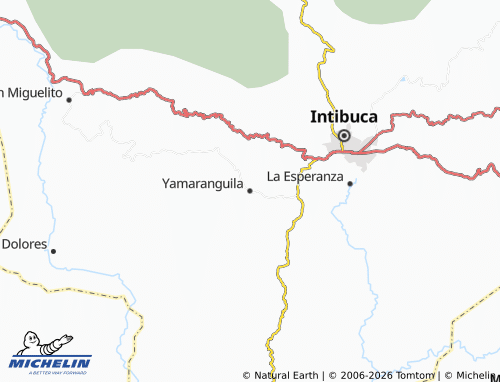 MICHELIN Yamaranguila map - ViaMichelin