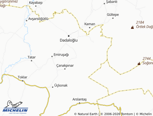 MICHELIN Karamuklu map - ViaMichelin