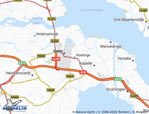 Carte MICHELIN Kloetinge - ViaMichelin