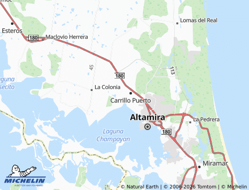Mappa MICHELIN Unidos Avanzamos - ViaMichelin