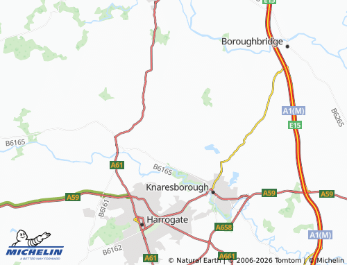 Carte MICHELIN Brearton - ViaMichelin
