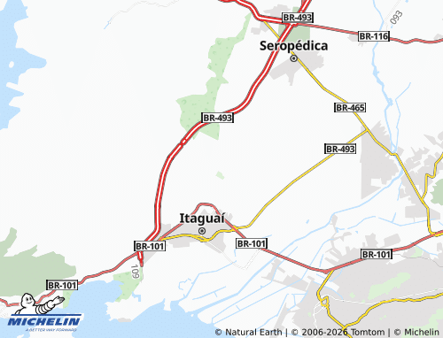 MICHELIN Santa Sofia map - ViaMichelin