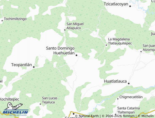 MICHELIN San Antonio Coatepec map - ViaMichelin