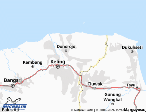 Mapa MICHELIN Tulakan - ViaMichelin