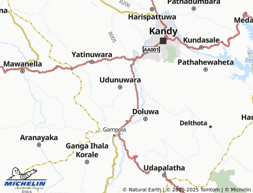 Mappa MICHELIN Ihala Pethiyagoda - ViaMichelin