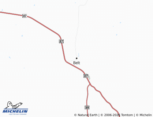 Carte MICHELIN Belt - ViaMichelin
