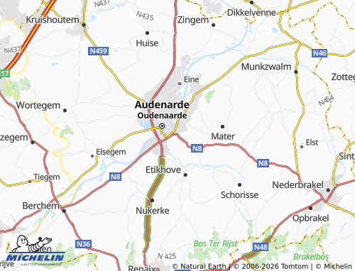 Mappa MICHELIN Edelare - ViaMichelin