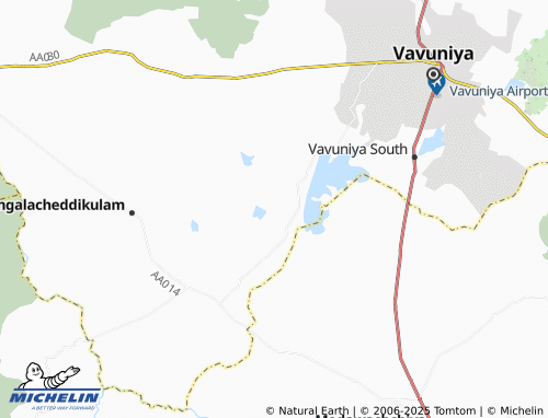 MICHELIN Acres 20 40 60 map - ViaMichelin