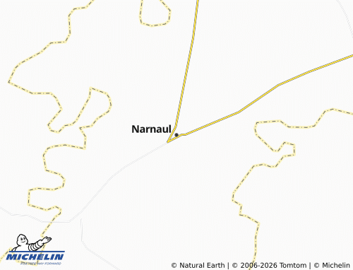 Mappa MICHELIN Narnaul - ViaMichelin