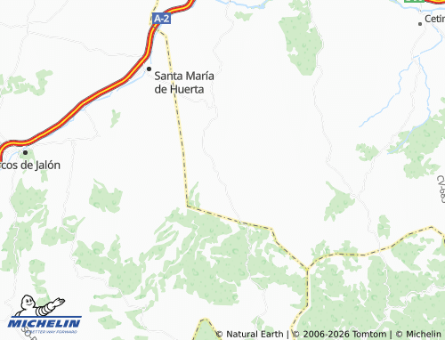 Mappa MICHELIN Alconchel de Ariza - ViaMichelin