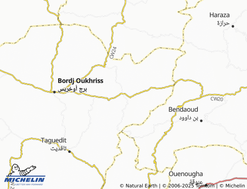 Carte MICHELIN Mezdour - ViaMichelin