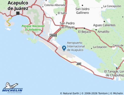 MICHELIN 45 Navimar map - ViaMichelin