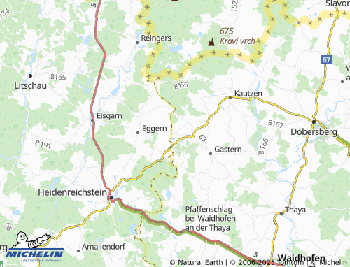 MICHELIN-Landkarte Grünau - ViaMichelin