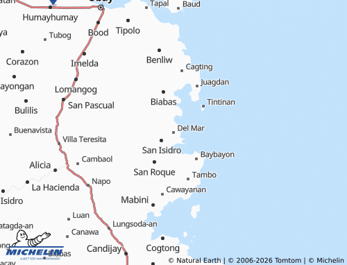 Mappa MICHELIN Del Mar - ViaMichelin