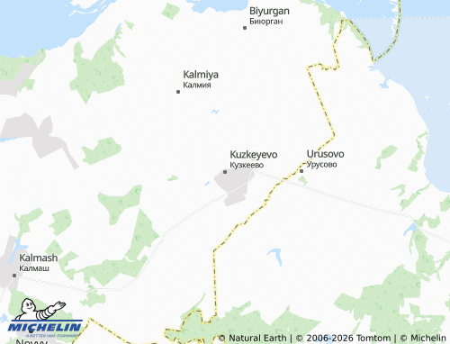 MICHELIN-Landkarte Kuzkeyevo - ViaMichelin