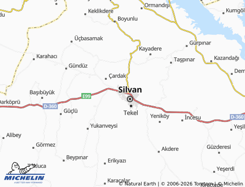 MICHELIN Bahçelievler map - ViaMichelin