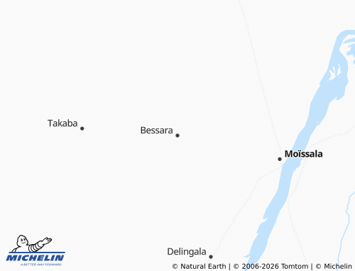 MICHELIN Bessara map - ViaMichelin