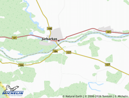 MICHELIN Kiduliai map - ViaMichelin