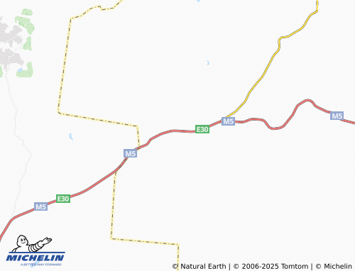 MICHELIN Yuzhnyy map - ViaMichelin