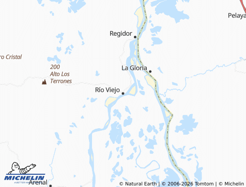 Mappa MICHELIN Río Viejo - ViaMichelin