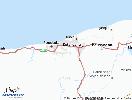 Mapa MICHELIN Cot Leusong - ViaMichelin