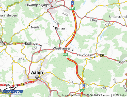 Mapa MICHELIN Baiershofen - ViaMichelin
