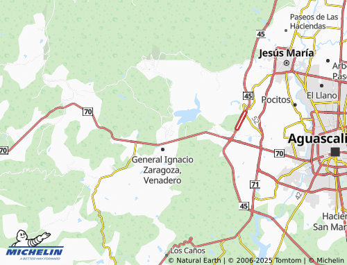 Mapa MICHELIN Colonia Agronómica - ViaMichelin