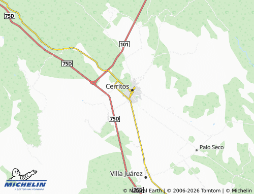 Mappa MICHELIN Jardines de la Unidad - ViaMichelin