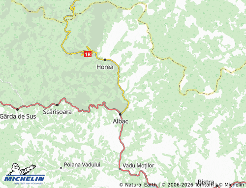 MICHELIN Cionești map - ViaMichelin