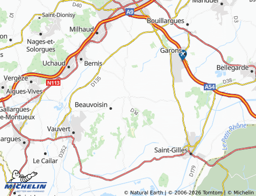 Mappa MICHELIN Générac - ViaMichelin