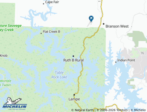 Mappa MICHELIN Ruth B Rural - ViaMichelin