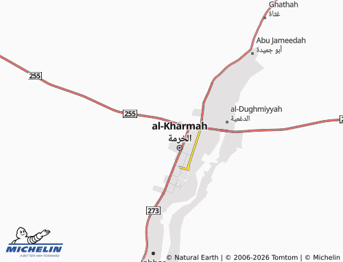 MICHELIN-Landkarte al-Khaleej - ViaMichelin