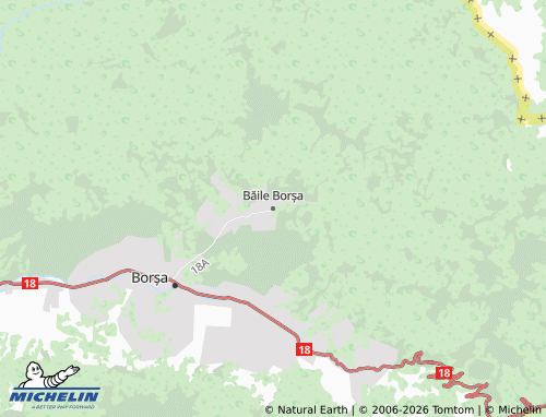 Mappa MICHELIN Băile Borșa - ViaMichelin