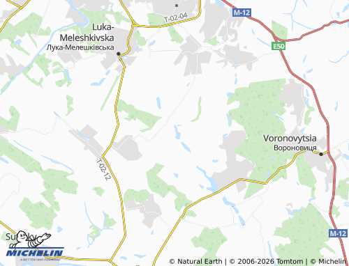 Mappa MICHELIN Tsvizhyn - ViaMichelin