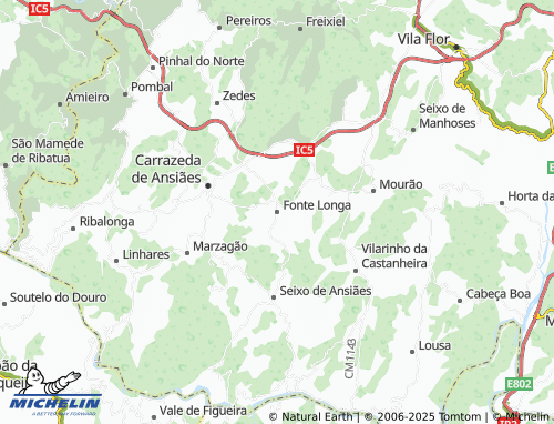 MICHELIN-Landkarte Fonte Longa - ViaMichelin