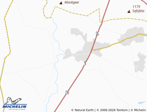 Mapa MICHELIN Lebowa - ViaMichelin