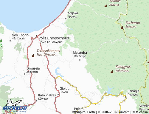 MICHELIN Lysos map - ViaMichelin