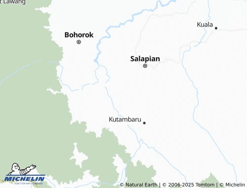 MICHELIN Perkebunan Namo Tongan map - ViaMichelin