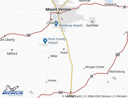 Mapa MICHELIN Hunt - ViaMichelin