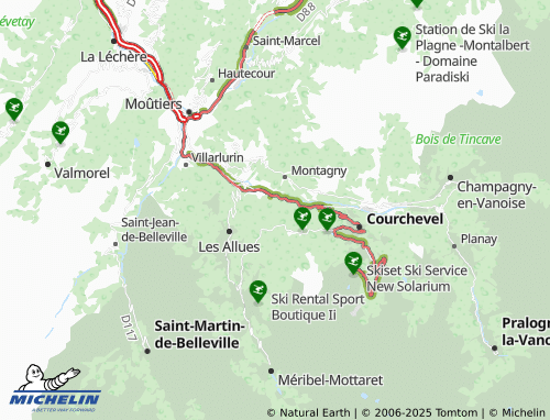 Carte MICHELIN Villarnard - ViaMichelin