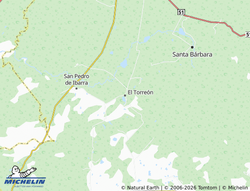 MICHELIN El Torreón map - ViaMichelin