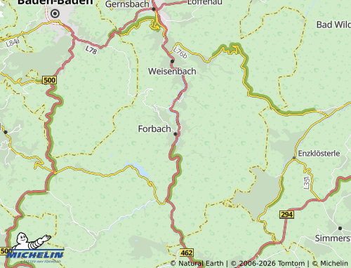 Mappa MICHELIN Forbach - ViaMichelin