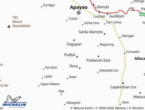 MICHELIN Amado map - ViaMichelin