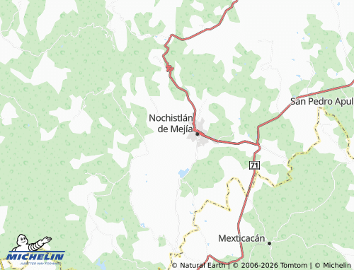 Mapa MICHELIN Los Tepetates - ViaMichelin