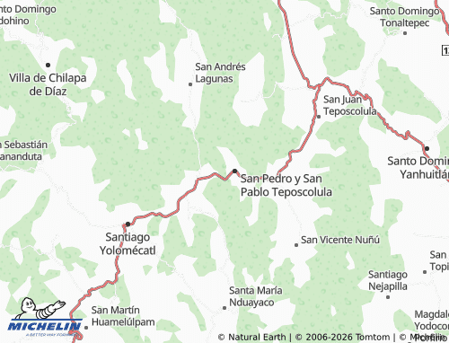 Mapa MICHELIN San Francisco de Asís - ViaMichelin