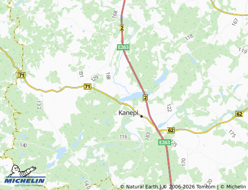 Mapa MICHELIN Jõksi - ViaMichelin
